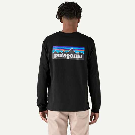Patagonia/巴塔哥尼亞 男士 長袖 P-6標誌 責任款
