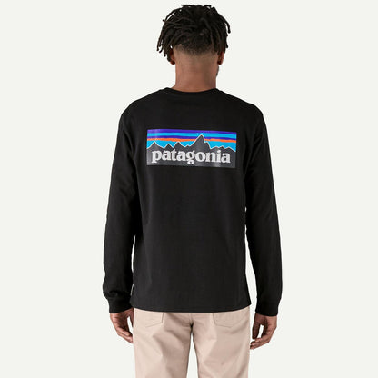 Patagonia/巴塔哥尼亞 男士 長袖 P-6標誌 責任款