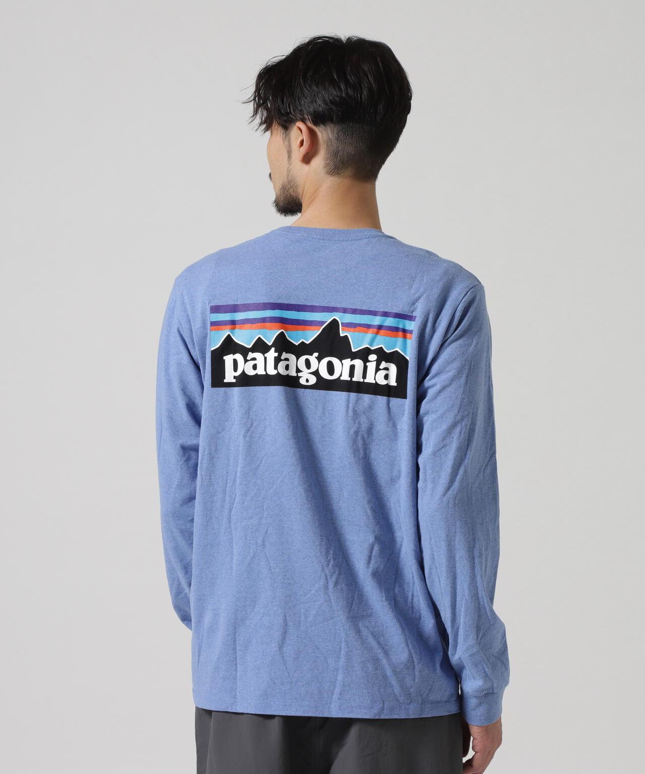Patagonia/巴塔哥尼亞 男士 長袖 P-6標誌 責任款