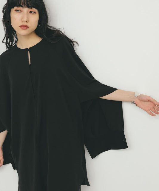 2WAY開衩袖長款上衣