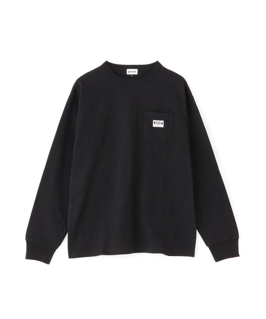 LS WORK LABEL POCKET/工裝標籤口袋 長袖 T恤