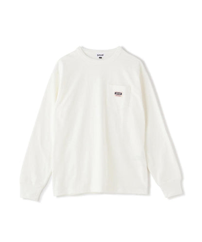 LS WORK LABEL POCKET/工裝標籤口袋 長袖 T恤