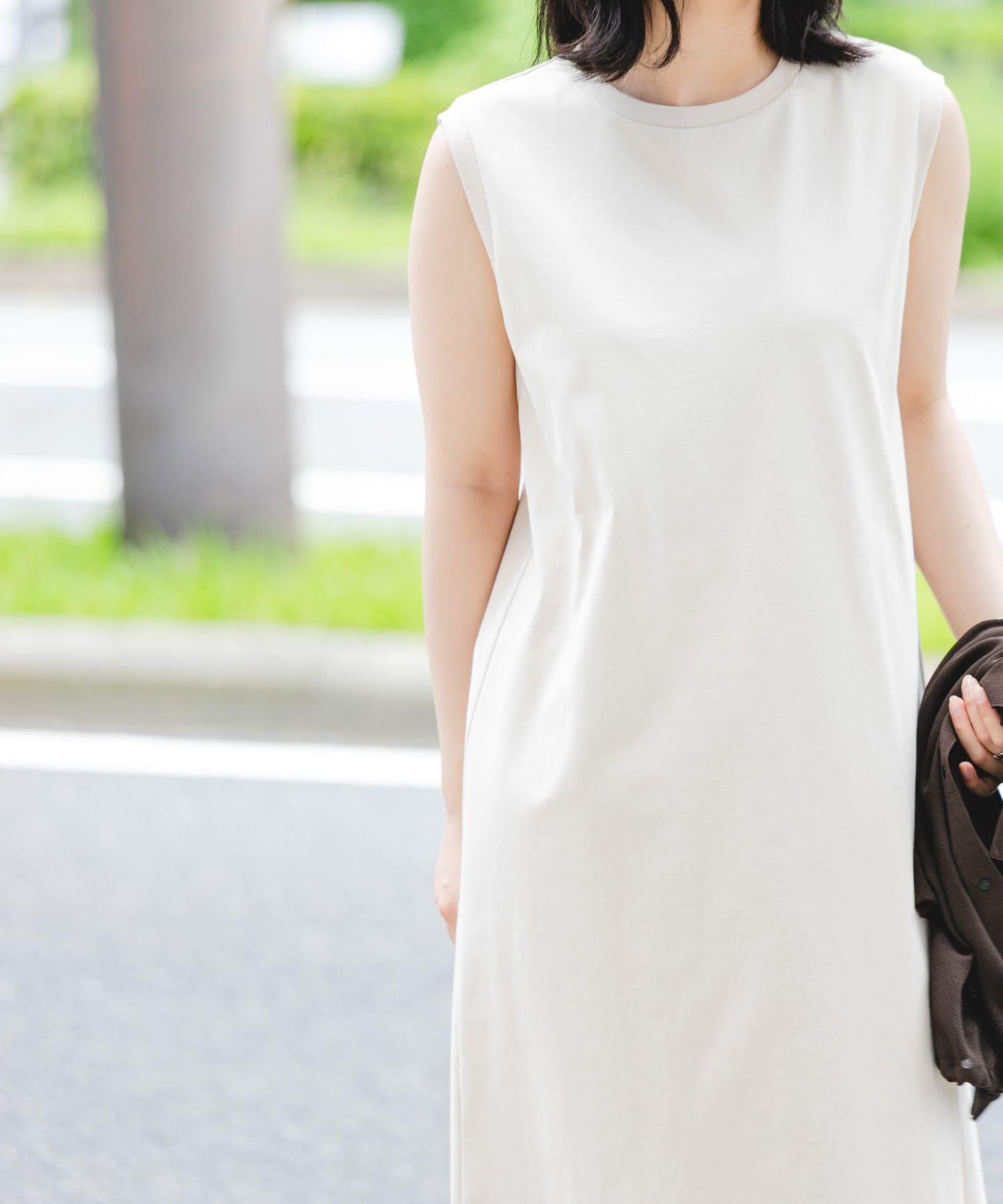 「吸水速幹/防紫外線」DRY OUT無袖連衣裙
