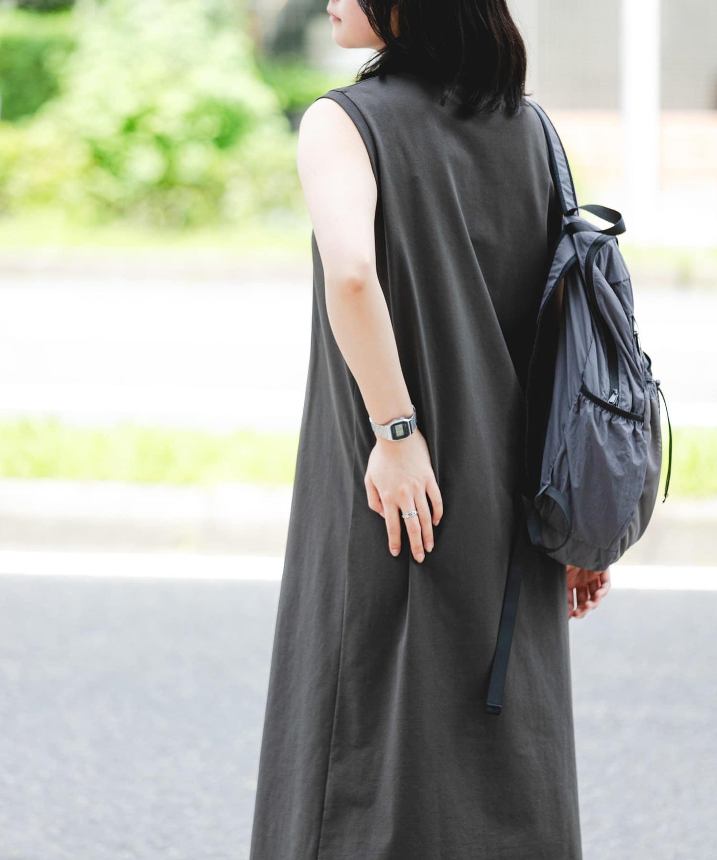 「吸水速幹/防紫外線」DRY OUT無袖連衣裙