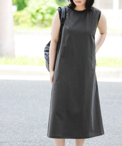 「吸水速幹/防紫外線」DRY OUT無袖連衣裙