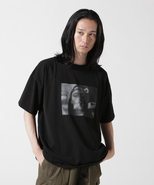 REMI RELIEF 聯名產品染色 25/-天竺大尺碼T恤(PHOTO)