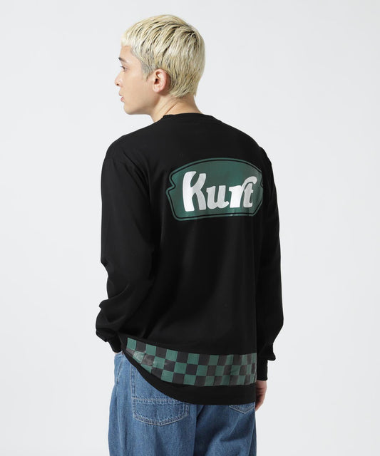 SURT ×K（汽車服務/青春震撼）KURT格紋襯衫-L/S
