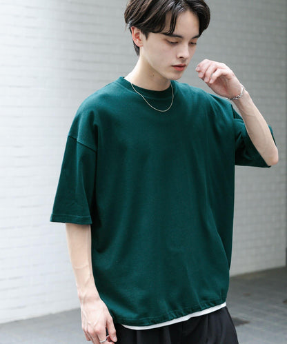 中性款抽繩短袖T恤