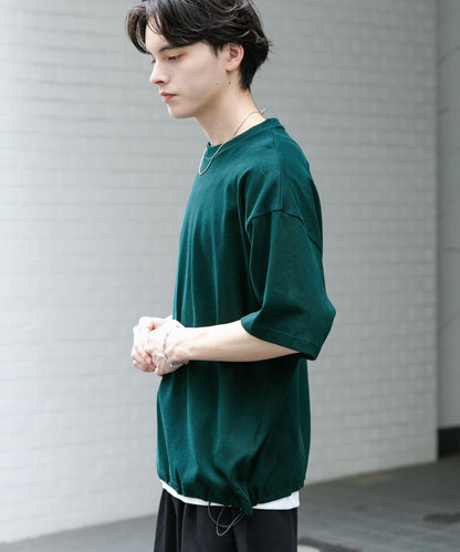 中性款抽繩短袖T恤