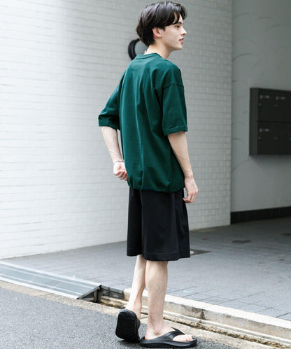 中性款抽繩短袖T恤