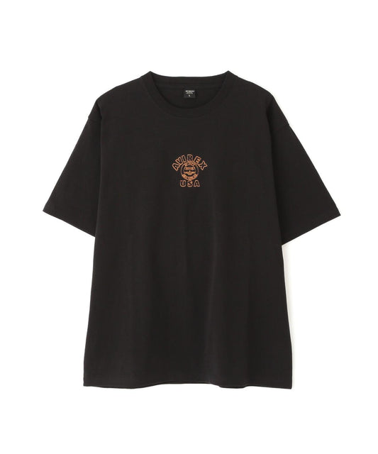 《&DEPOT限定》ONE POINT EMB T-SHIRT"VARSITY LOGO" / 單點刺繡 短袖T恤 街頭標誌