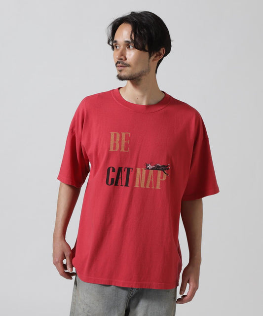 REMI RELIEF 聯名20/- 天竺大尺寸T恤(BE CAT NAP)