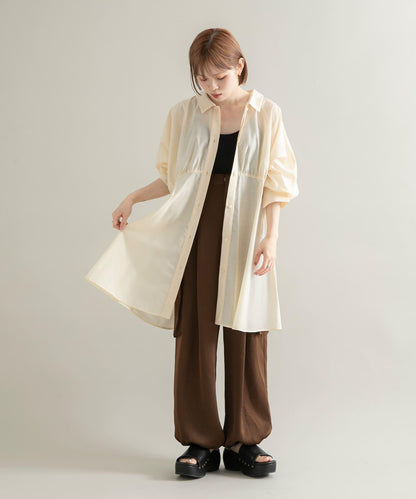 曲線褶皺迷你連衣裙