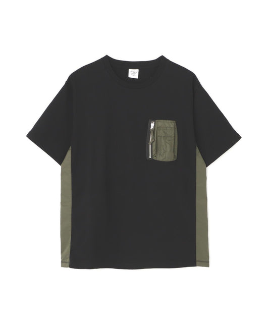 《&DEPOT限定》MA-1口袋T恤