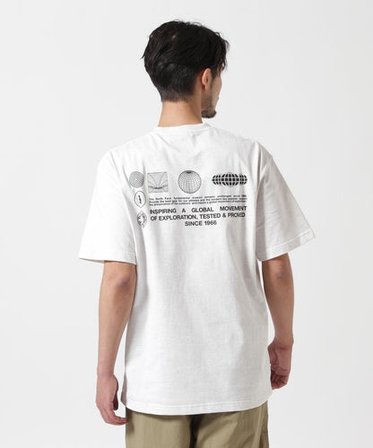 THE NORTH FACE / 北面 S/S 地球格子純棉T恤