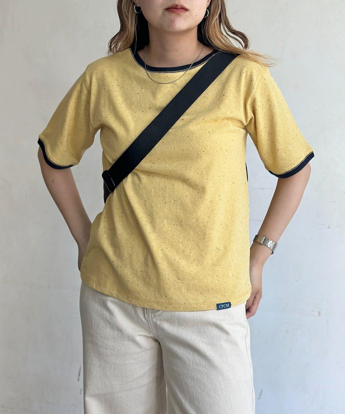 條紋透氣短袖T-shirt
