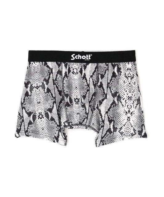 BOXER PANTS PYTHON/男士內褲 皮革紋
