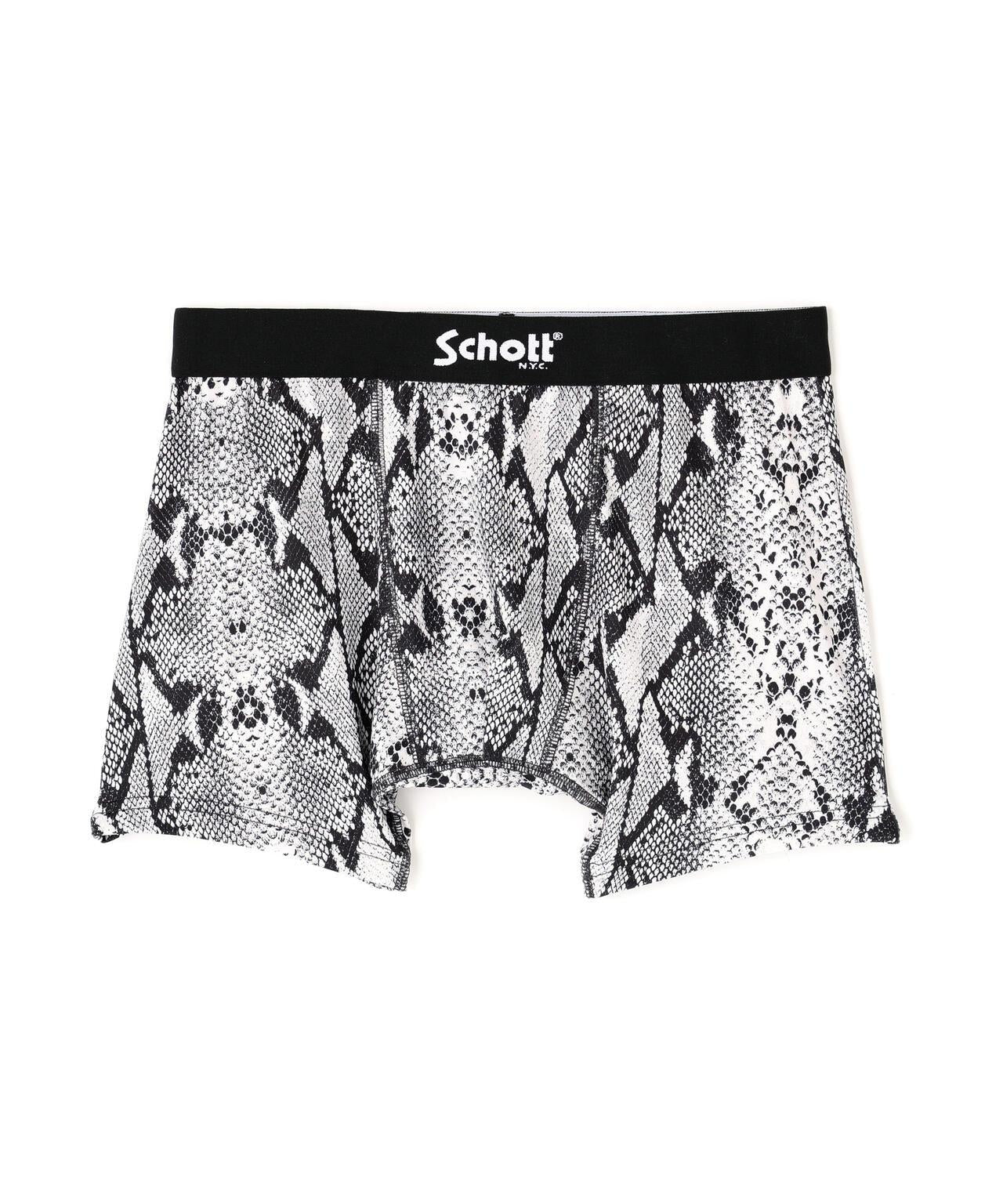 BOXER PANTS PYTHON/男士內褲 皮革紋