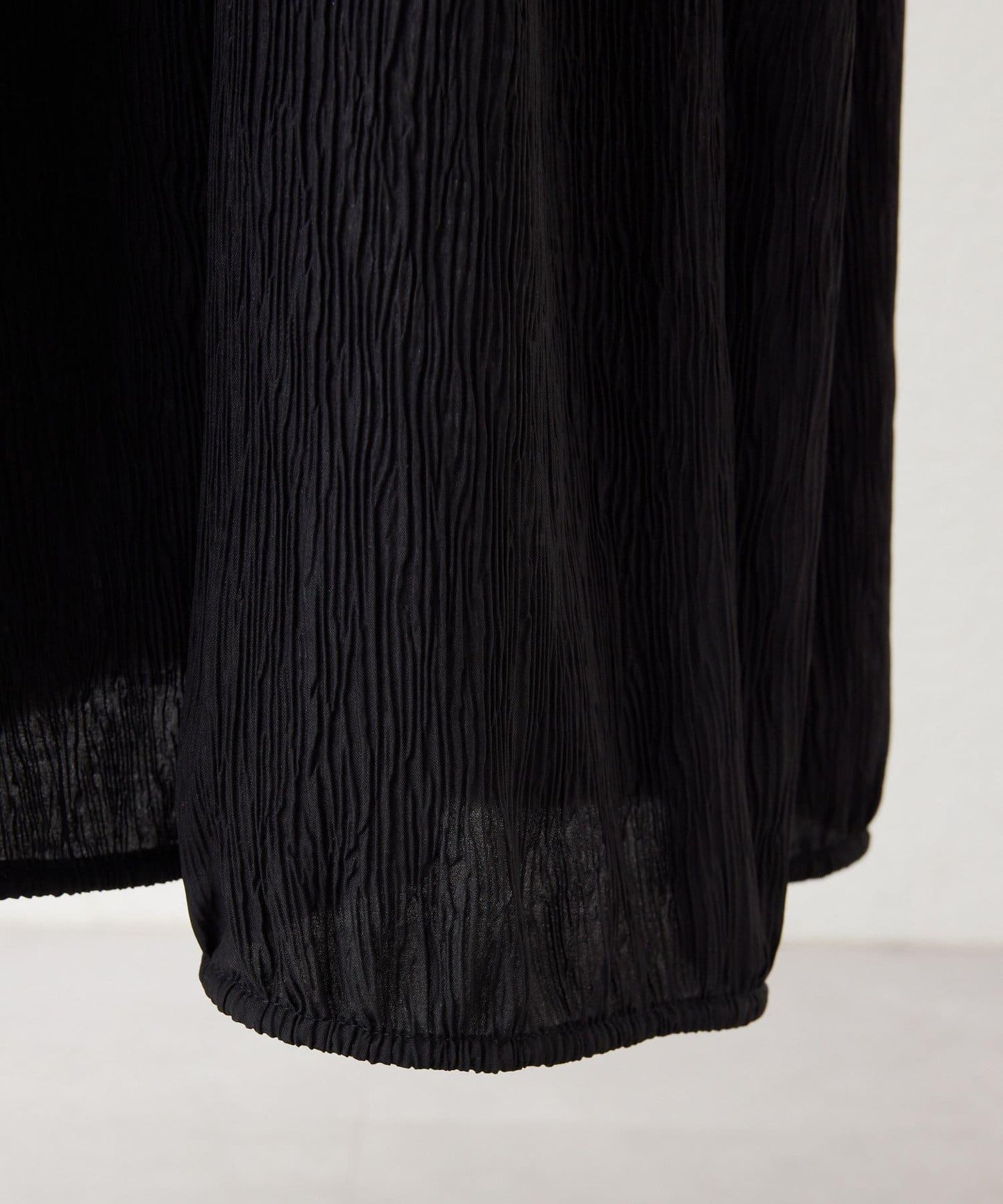 ear PAPILLONNER 褶皺無袖層疊連衣裙