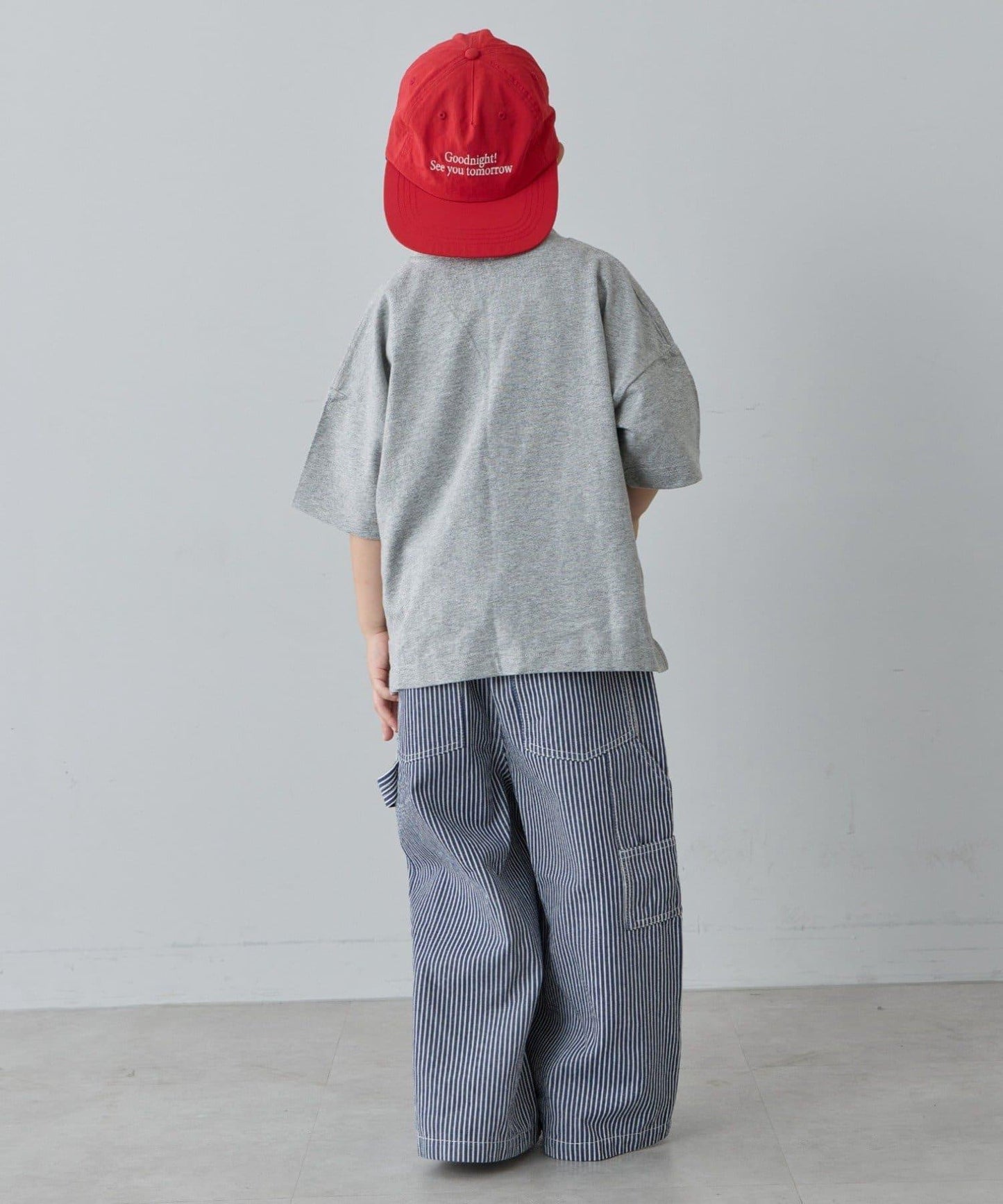 復古風拼接圖案短袖TEE（KIDS款）