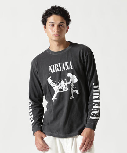 NIRVANA/涅槃/LIVE L/S TEE/聯名長袖T恤