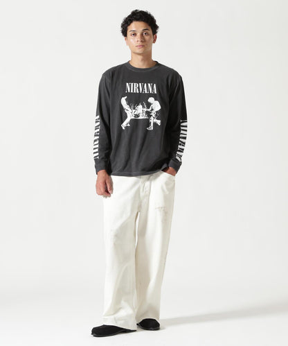 NIRVANA/涅槃/LIVE L/S TEE/聯名長袖T恤