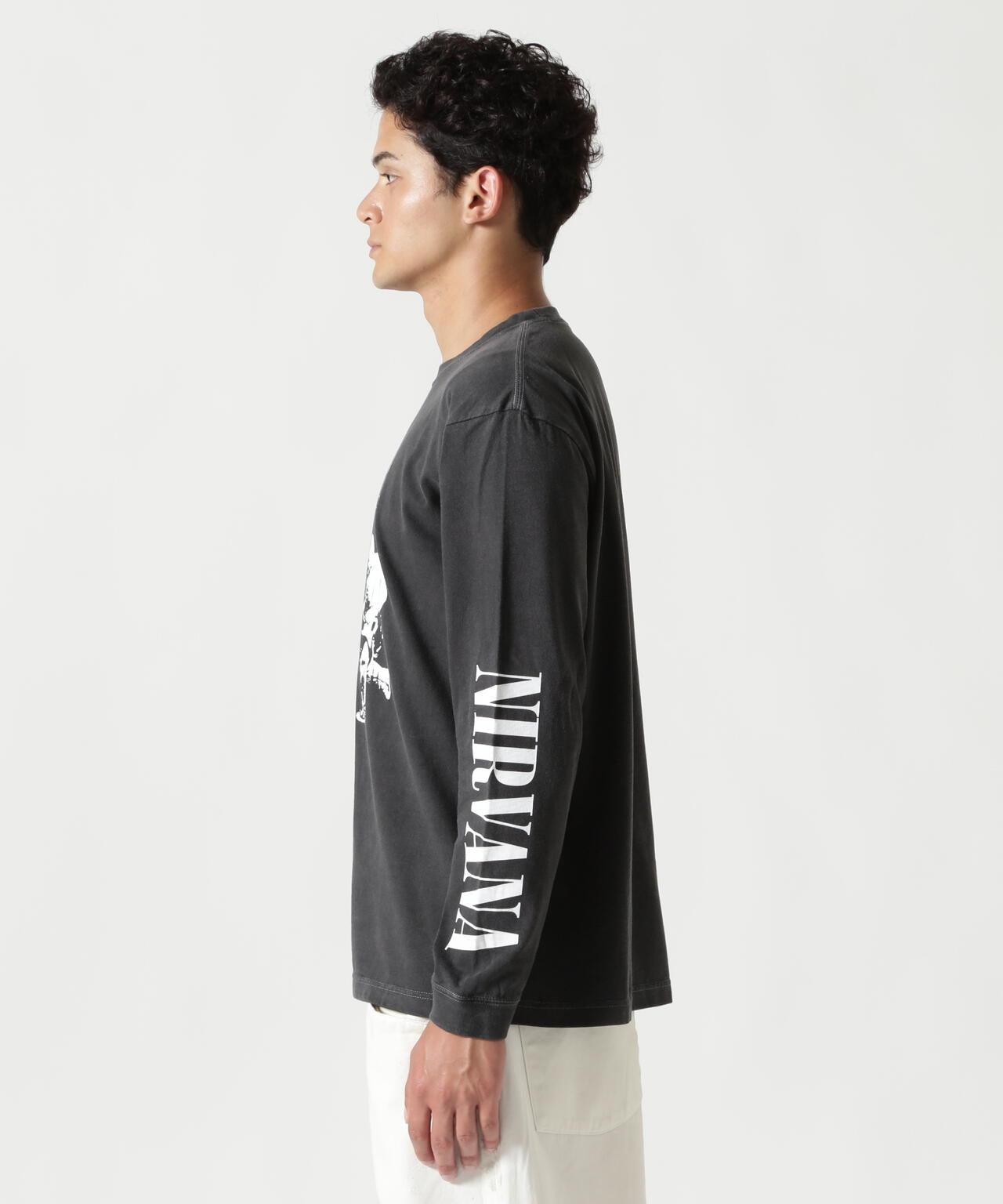 NIRVANA/涅槃/LIVE L/S TEE/聯名長袖T恤