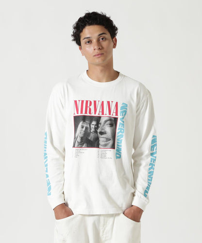 NIRVANA/涅槃/NEVERMIND 長袖T恤/合作款T-shirt