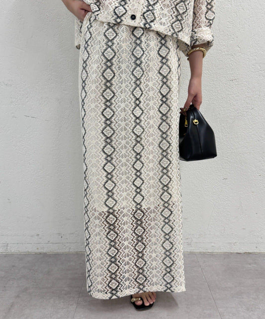 Loungedress 修身蕾絲半身裙