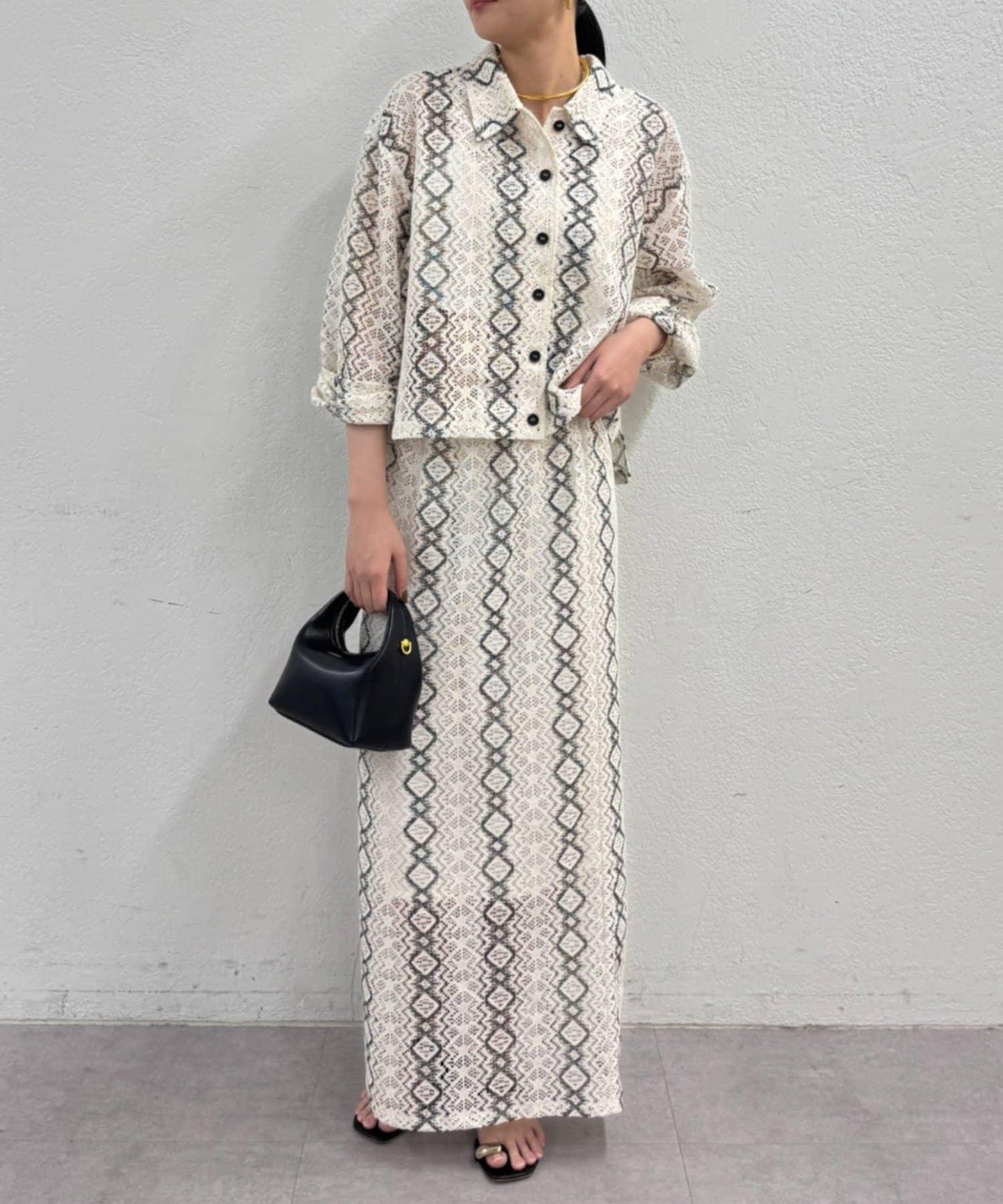 Loungedress 修身蕾絲半身裙