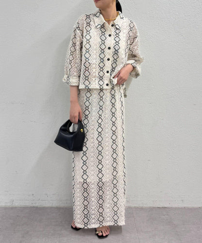 Loungedress 修身蕾絲半身裙