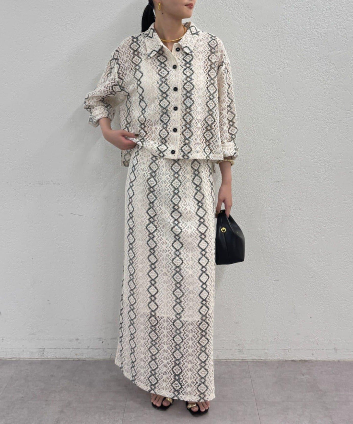 Loungedress 修身蕾絲半身裙