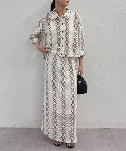 Loungedress 修身蕾絲半身裙