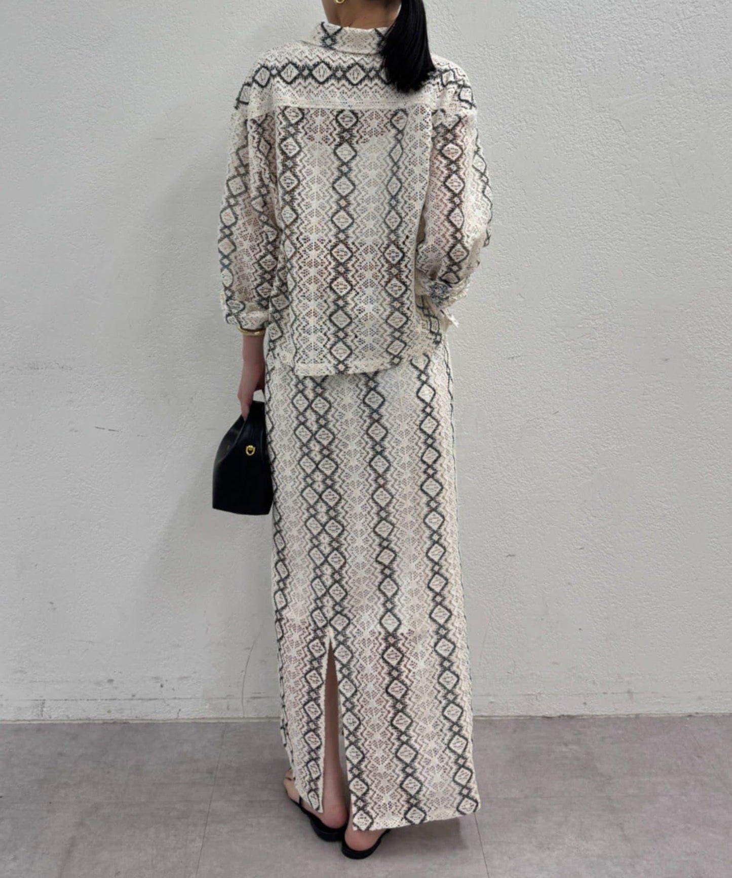 Loungedress 修身蕾絲半身裙