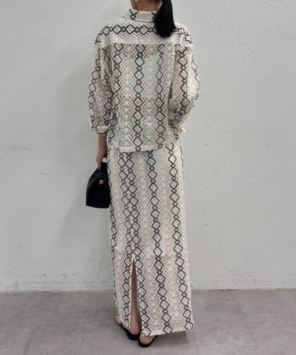 Loungedress 修身蕾絲半身裙