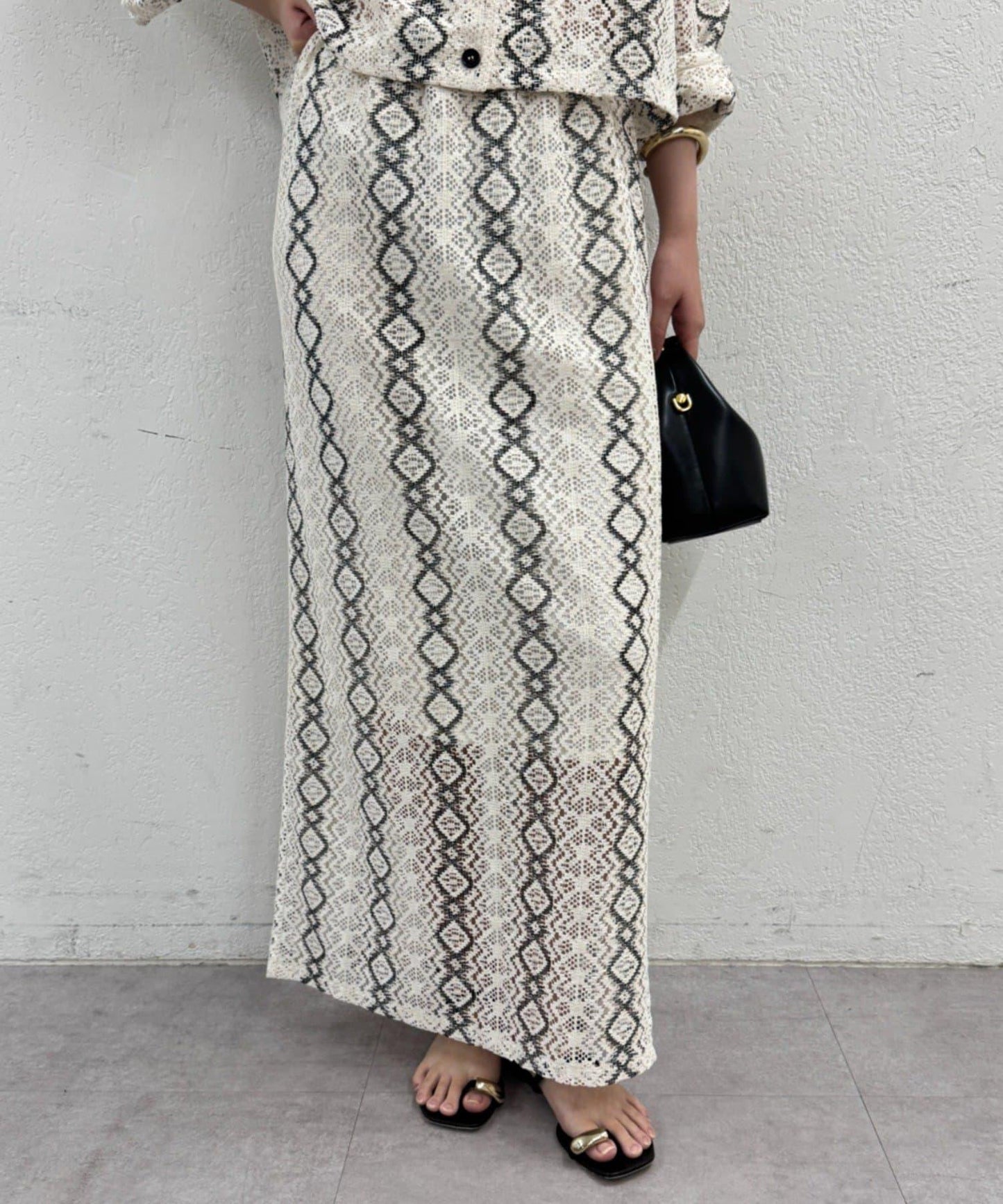 Loungedress 修身蕾絲半身裙