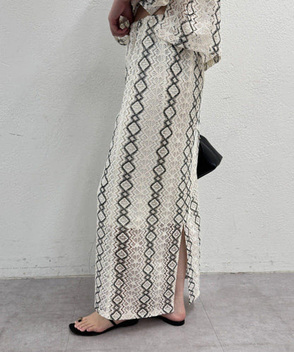 Loungedress 修身蕾絲半身裙