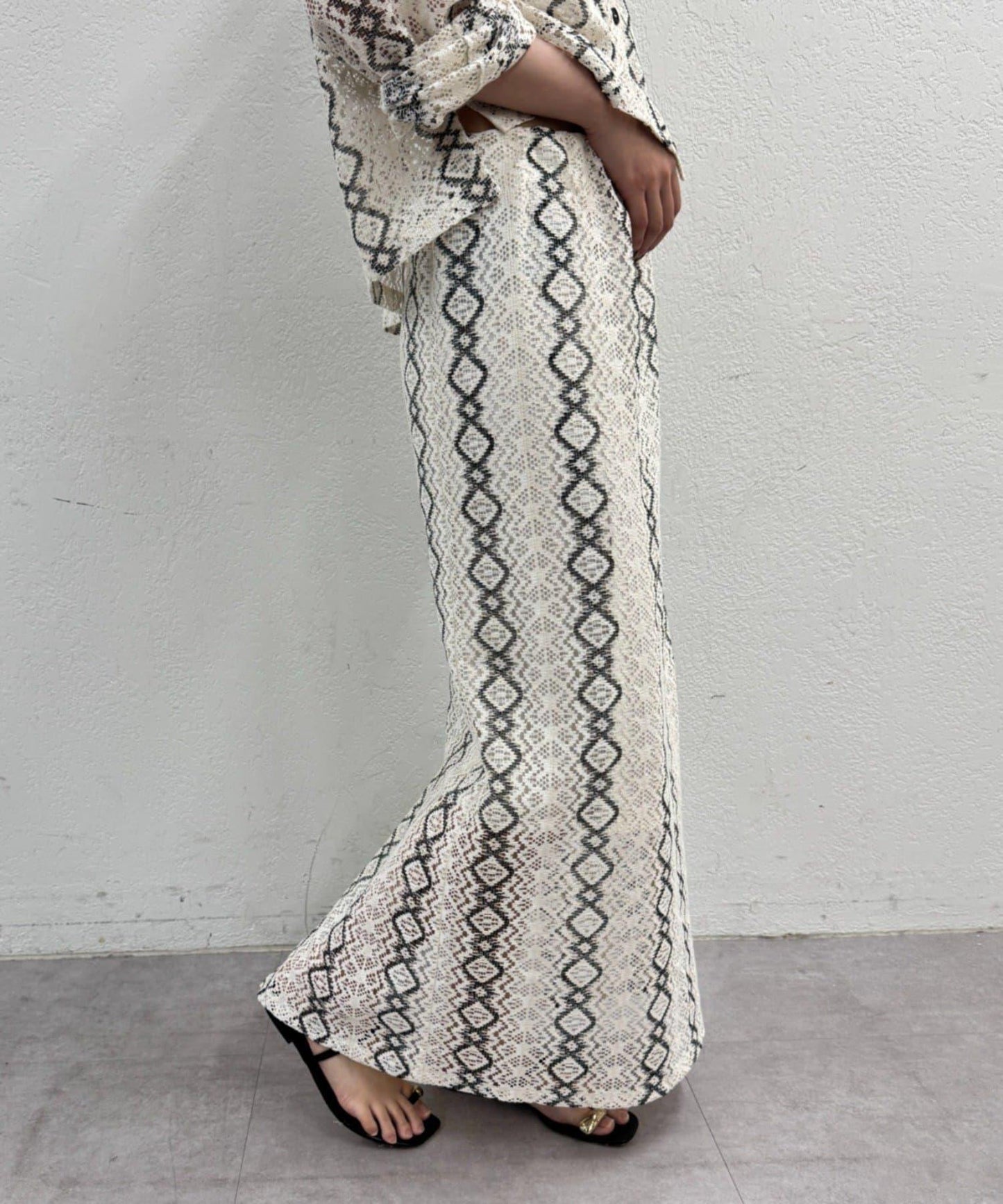 Loungedress 修身蕾絲半身裙