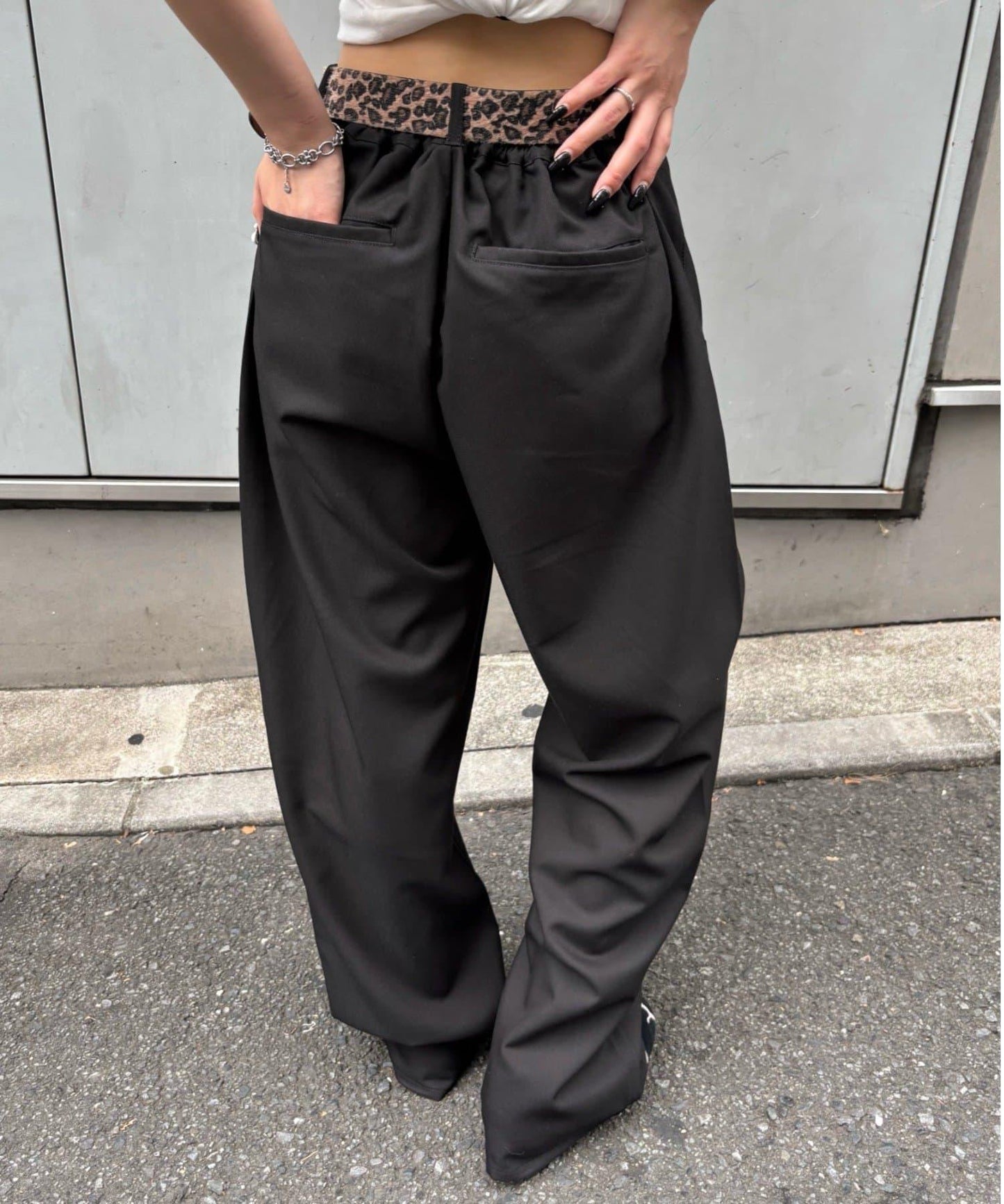 【3尺碼】斜口袋休閒褲