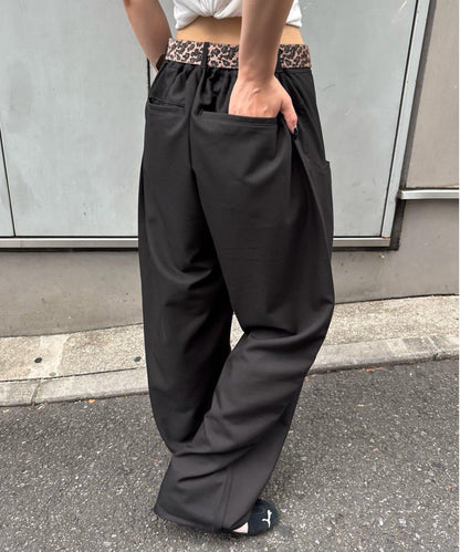 【3尺碼】斜口袋休閒褲