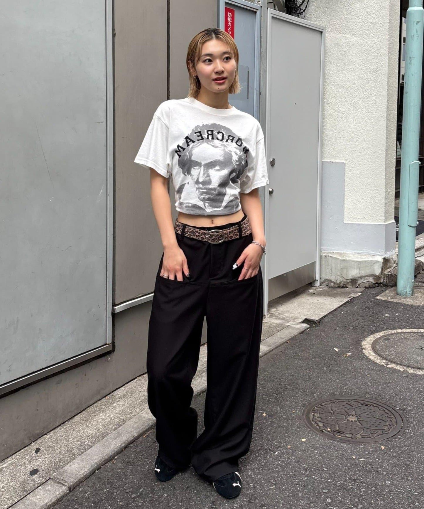 【3尺碼】斜口袋休閒褲