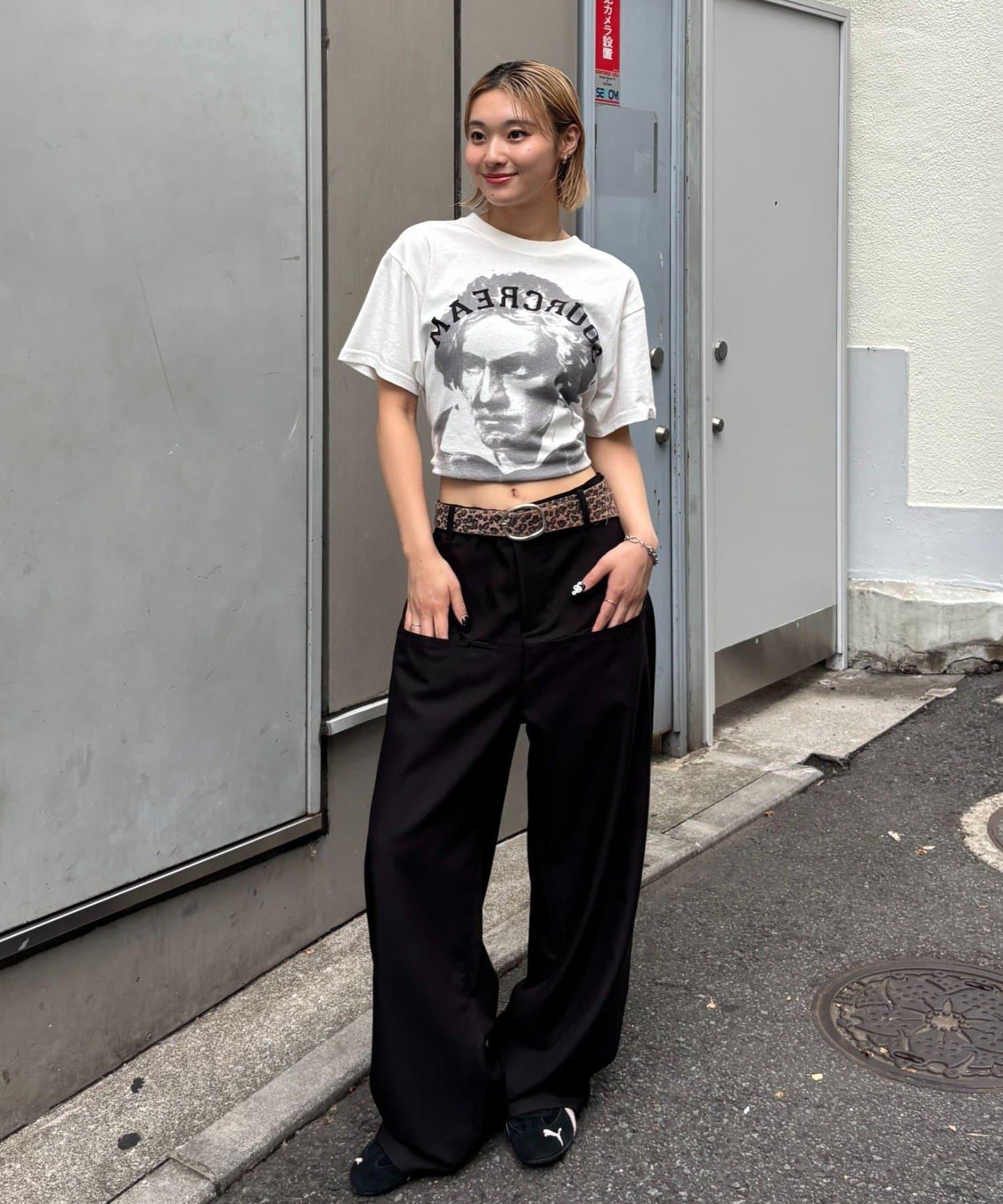 【3尺碼】斜口袋休閒褲