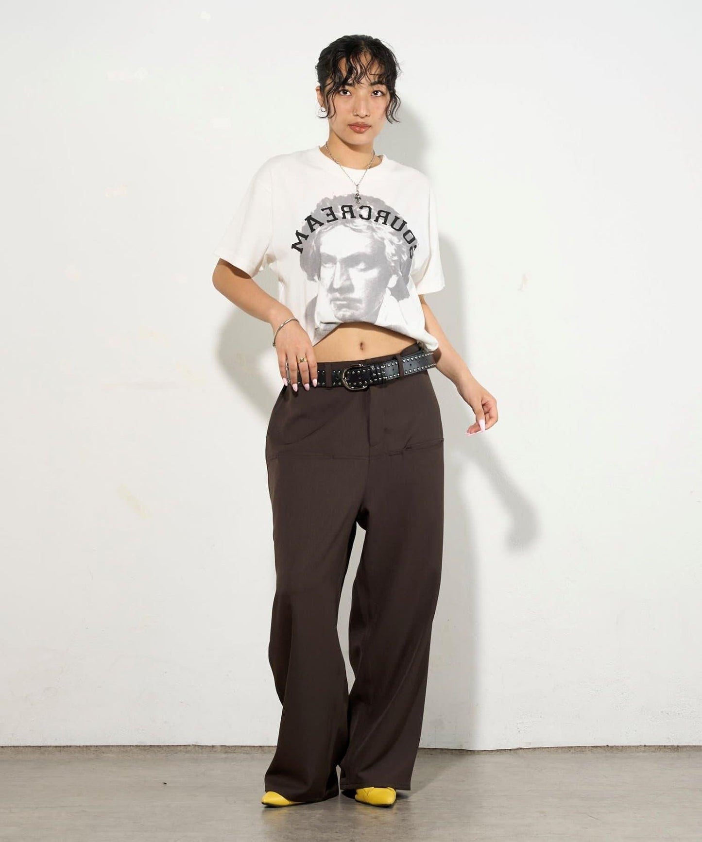 【3尺碼】斜口袋休閒褲