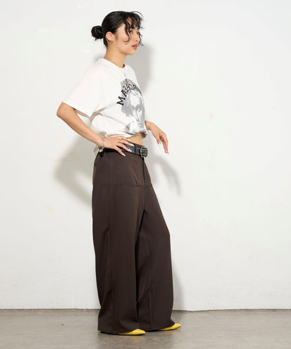 【3尺碼】斜口袋休閒褲