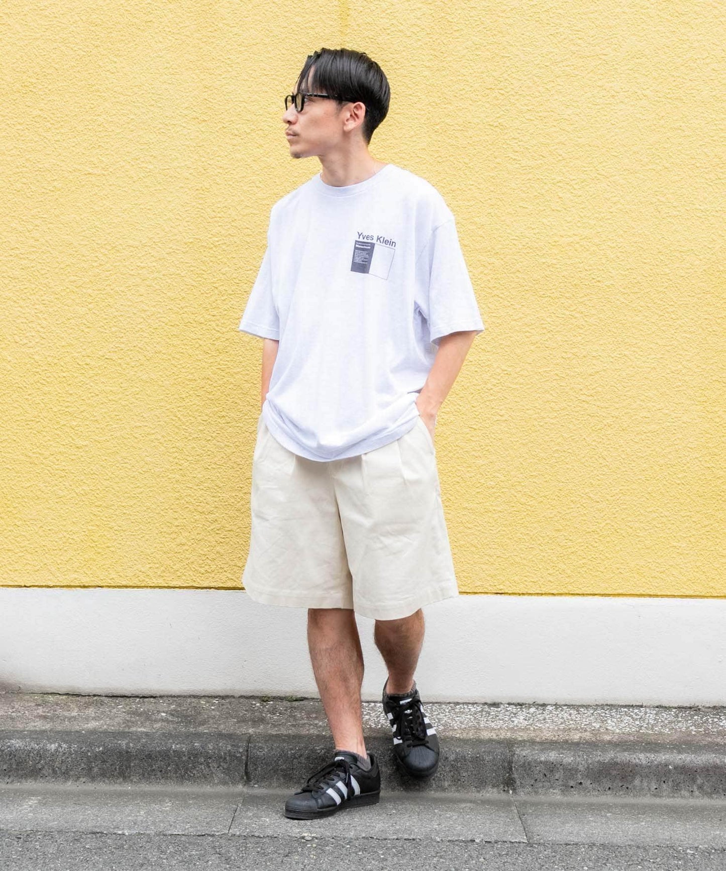 DAD休閒斜紋短褲