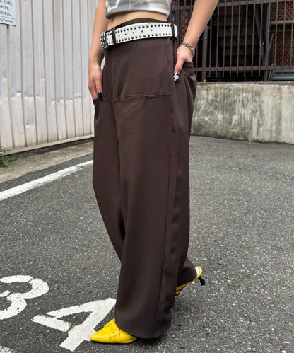【3尺碼】斜口袋休閒褲