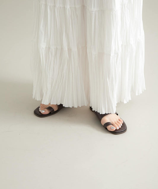 隨機褶皺半身裙