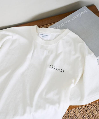 復古雜誌背面印花T恤