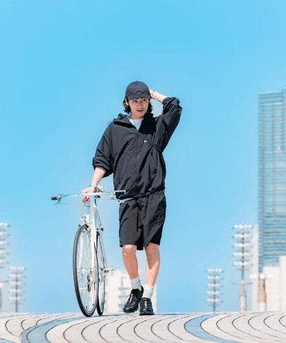 Lawson×FREAK'S STORE 可摺疊尼龍運動短褲 / 羅森FREAK