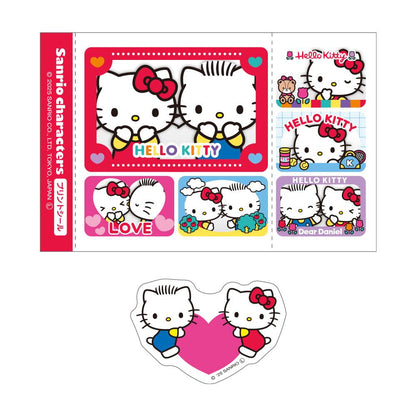 《三麗歐》_印花貼紙風貼紙套裝 《Hello Kitty》&小鹿丹尼